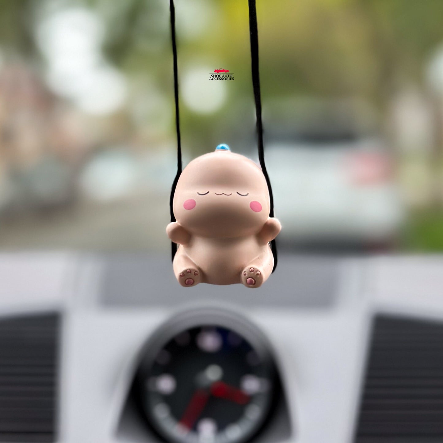 Cute Swinging Dragon Car Mirror Hanging Accessory | Little Dragon Car Swing Ornament | Unique Car Accessory Gift | New Car Gift