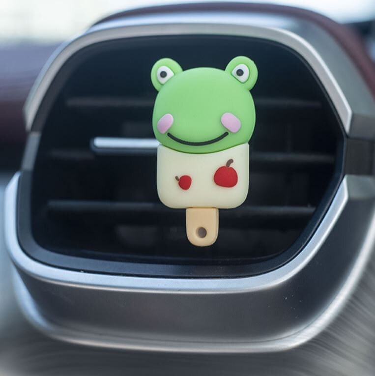 Cute Summer Fruity Animal Ice Cream Air Vent Clip | Air Freshener Clip | Cute Car Accessories | New Car Gift