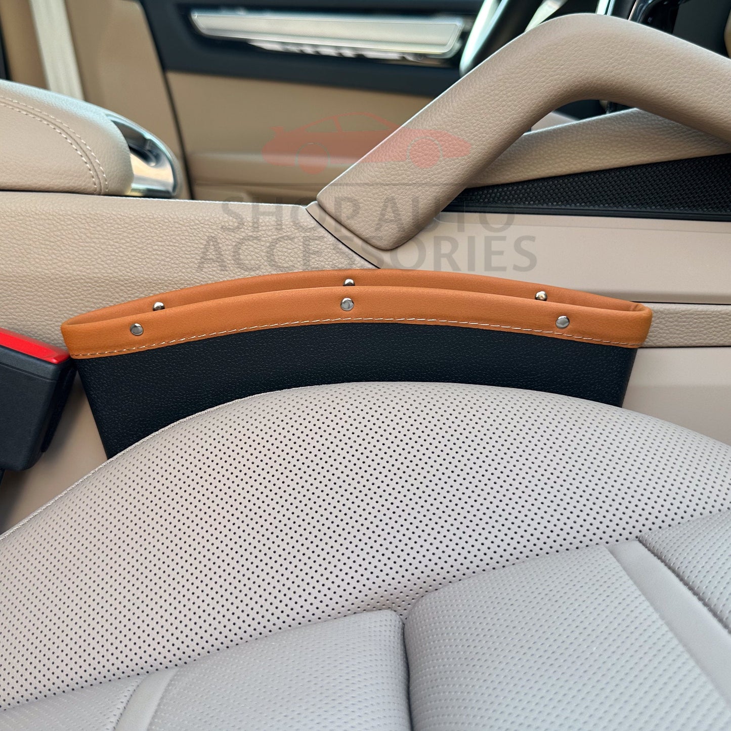 Small Car Gap Storage Box | Simple Car Organizer | Slit Storage Box | Cute Seat Gap Storage | Car Wallet Phone Holder | New Car Gift
