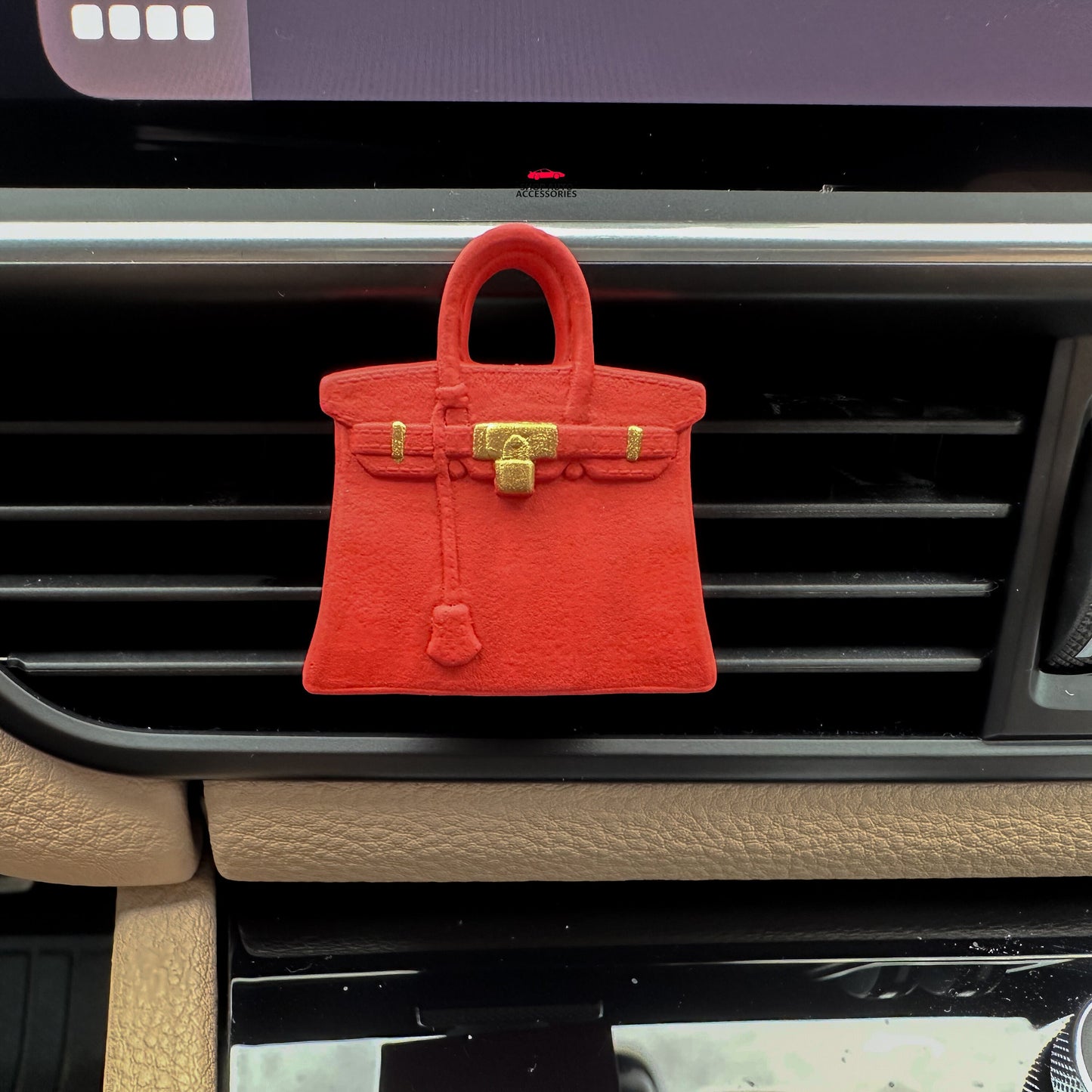 Cute Luxury Designer Bag Vent Clip | Air Vent Clip | Unique Car Accessories | Gifts for Her | New Car Gift