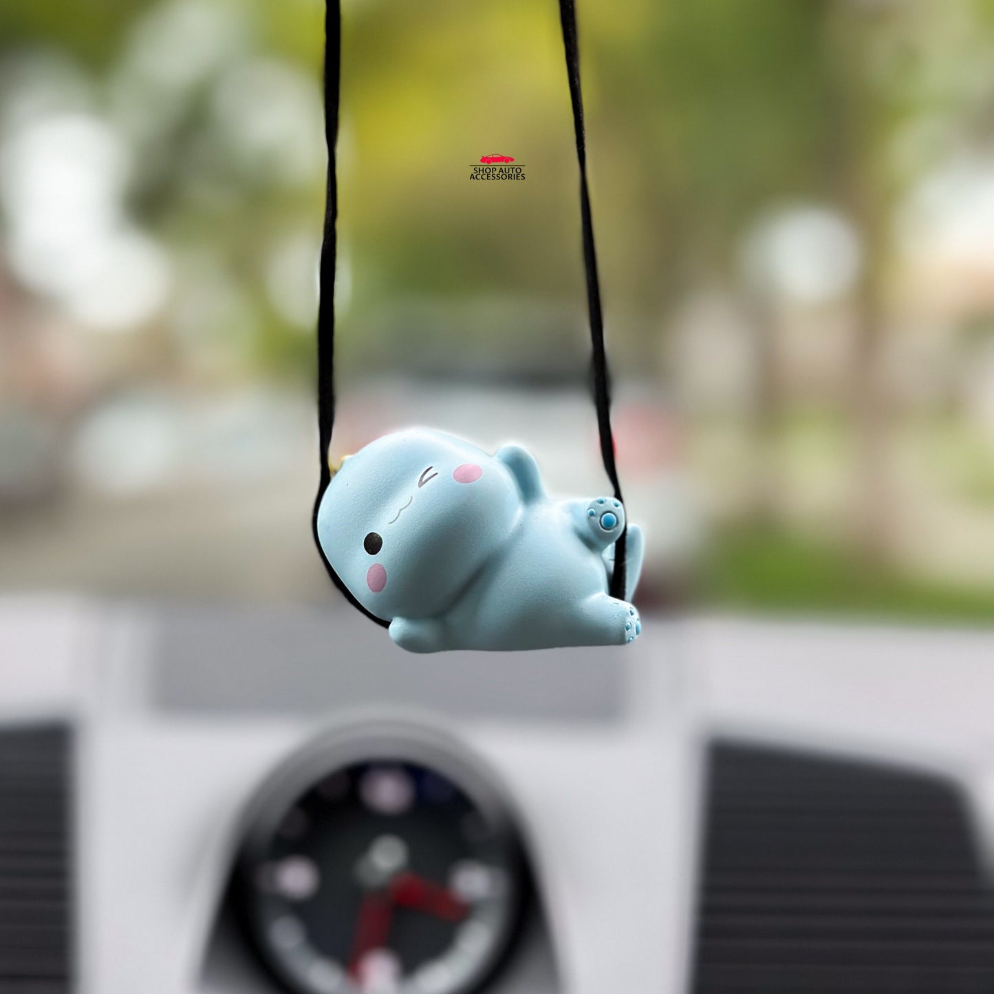Cute Swinging Dragon Car Mirror Hanging Accessory | Little Dragon Car Swing Ornament | Unique Car Accessory Gift | New Car Gift