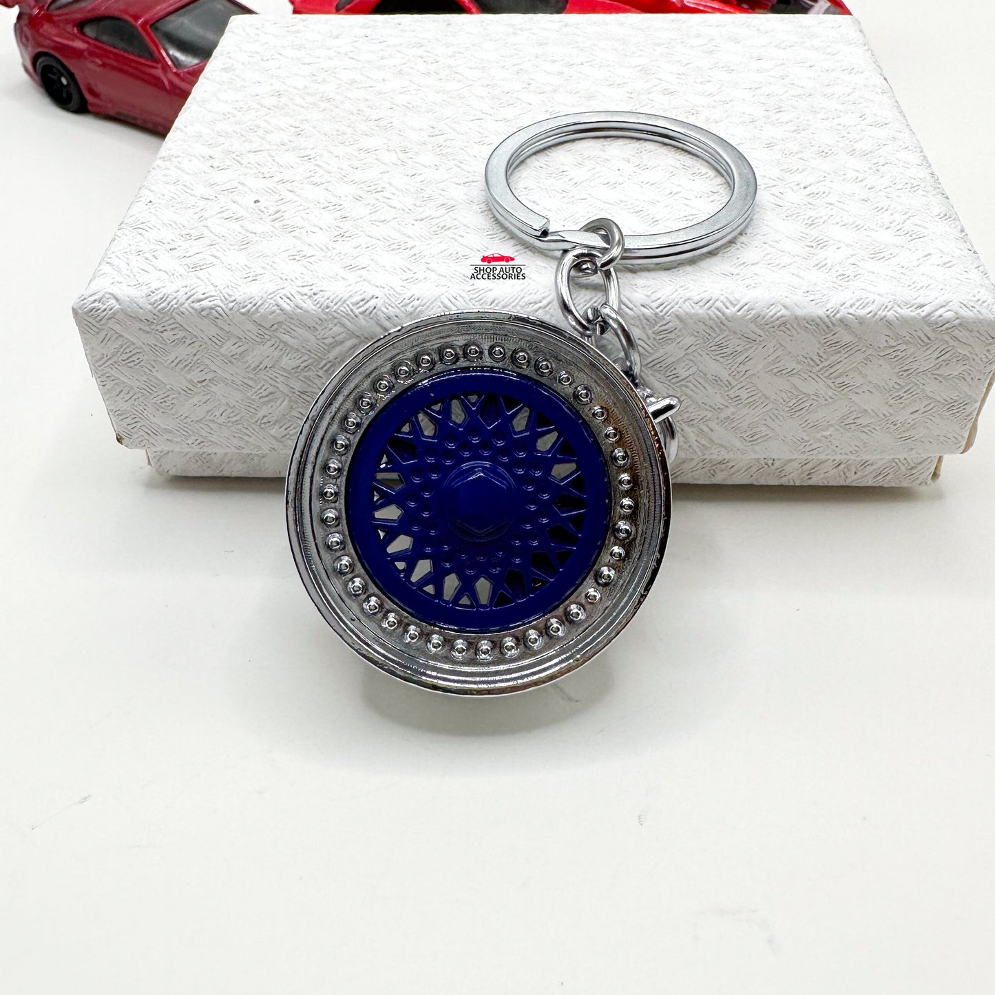 3D JDM BBS Style Wheel Tire Rim Keychain | Car Guy Gift | Boyfriend Gift | Keychain Accessory For Him | Car Decor | New Car Gift