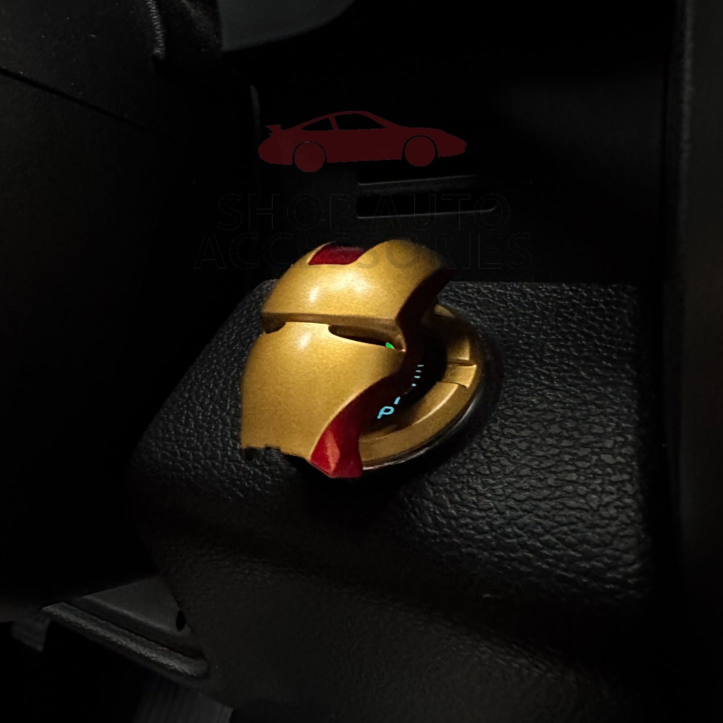 Iron Action Hero Style Flip Up Ignition Cover | Start Stop Button Cover | Unique Car Modifications | Car Guy Gift | New Car Gift