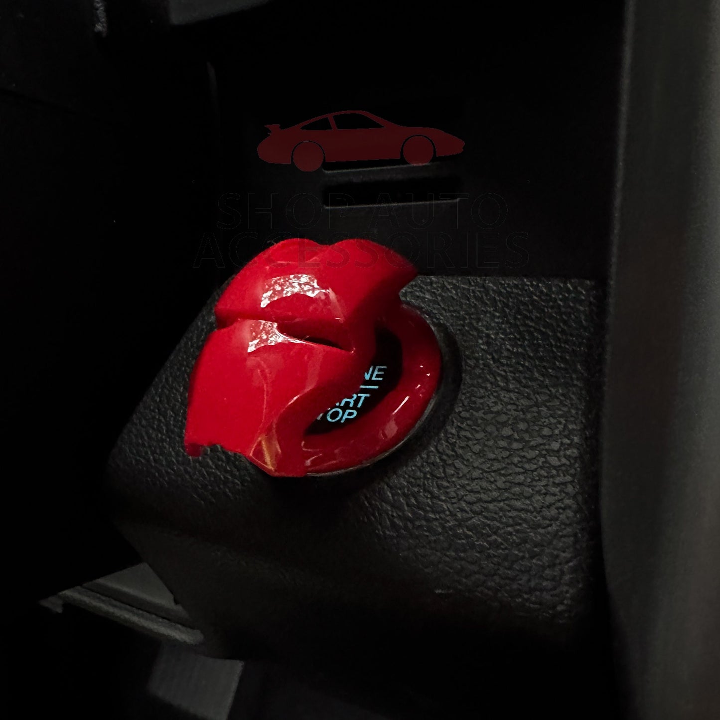 Iron Action Hero Style Flip Up Ignition Cover | Start Stop Button Cover | Unique Car Modifications | Car Guy Gift | New Car Gift