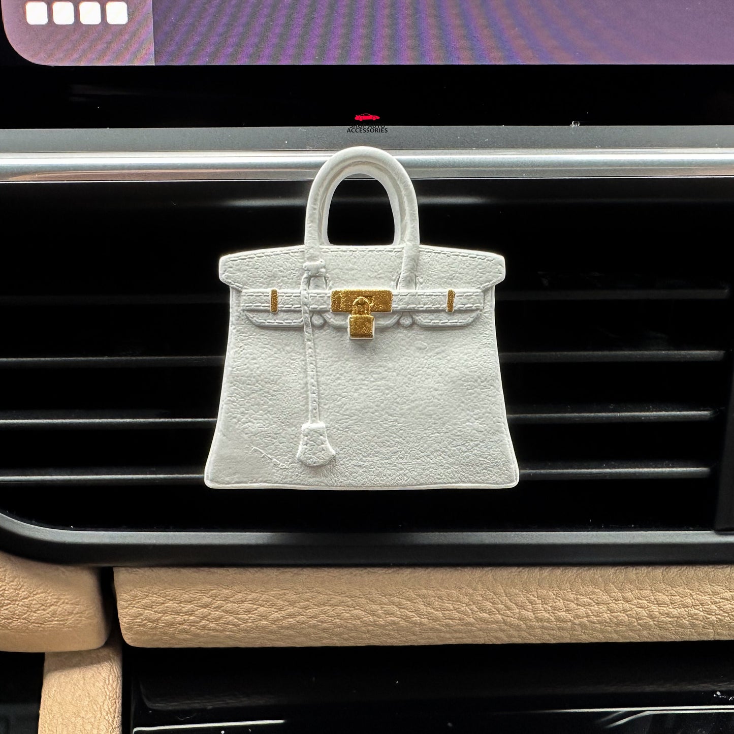 Cute Luxury Designer Bag Vent Clip | Air Vent Clip | Unique Car Accessories | Gifts for Her | New Car Gift