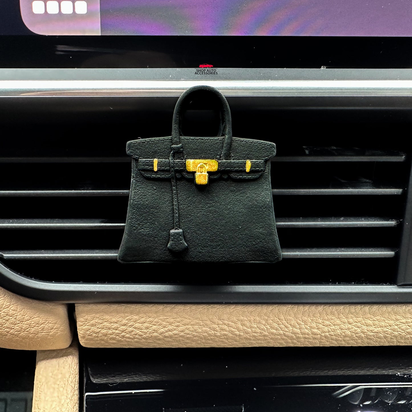 Cute Luxury Designer Bag Vent Clip | Air Vent Clip | Unique Car Accessories | Gifts for Her | New Car Gift