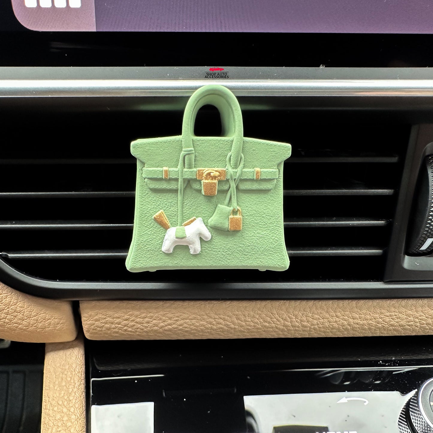 Cute Luxury Designer Bag Vent Clip | Air Vent Clip | Unique Car Accessories | Gifts for Her | New Car Gift