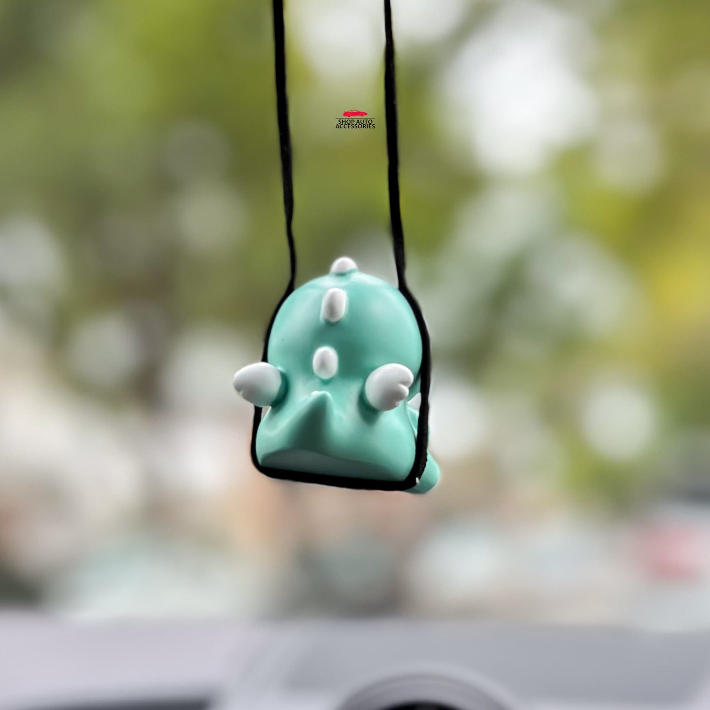 Cute Swinging Dragon Car Mirror Hanging Accessory | Little Dragon Car Swing Ornament | Unique Car Accessory Gift | New Car Gift