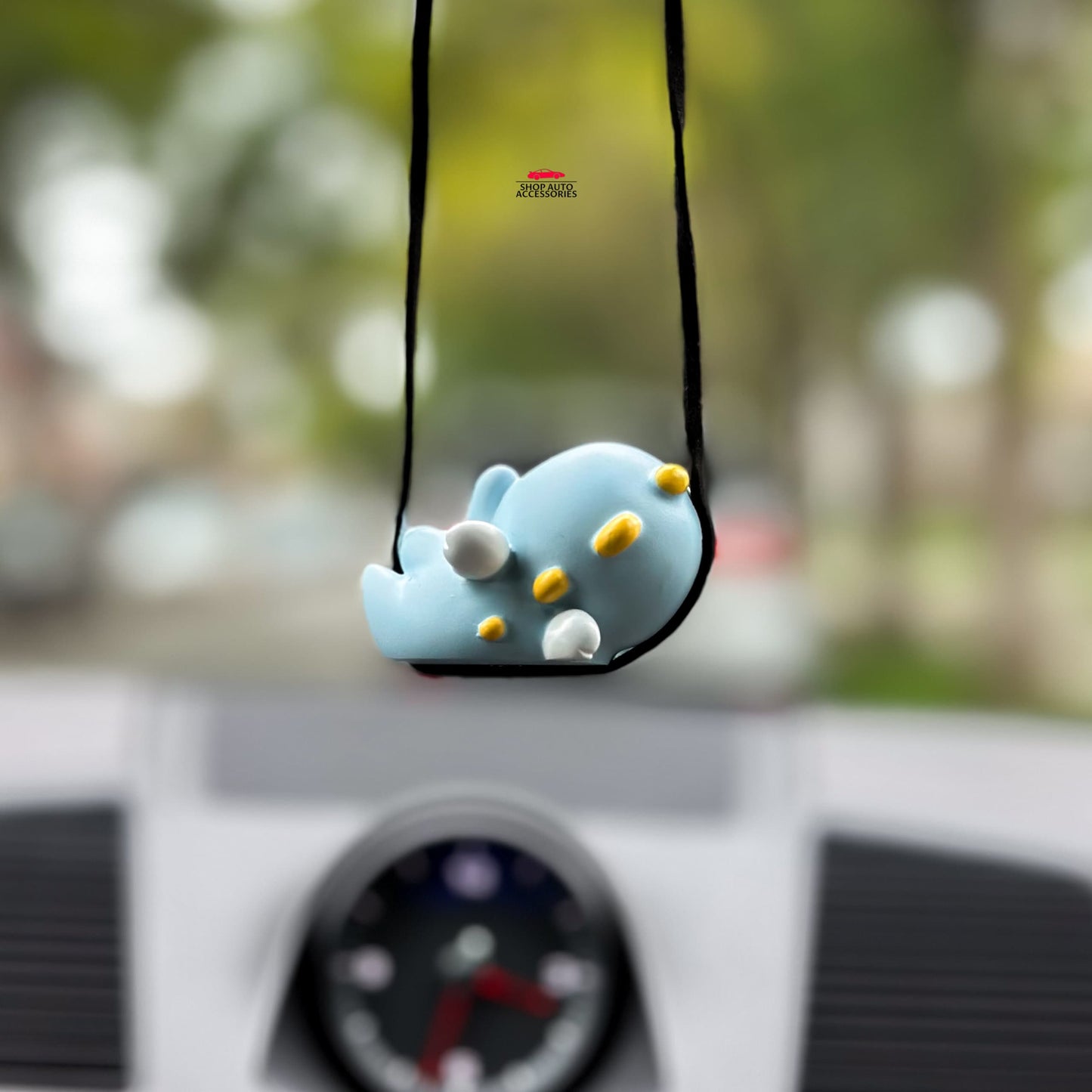 Cute Swinging Dragon Car Mirror Hanging Accessory | Little Dragon Car Swing Ornament | Unique Car Accessory Gift | New Car Gift