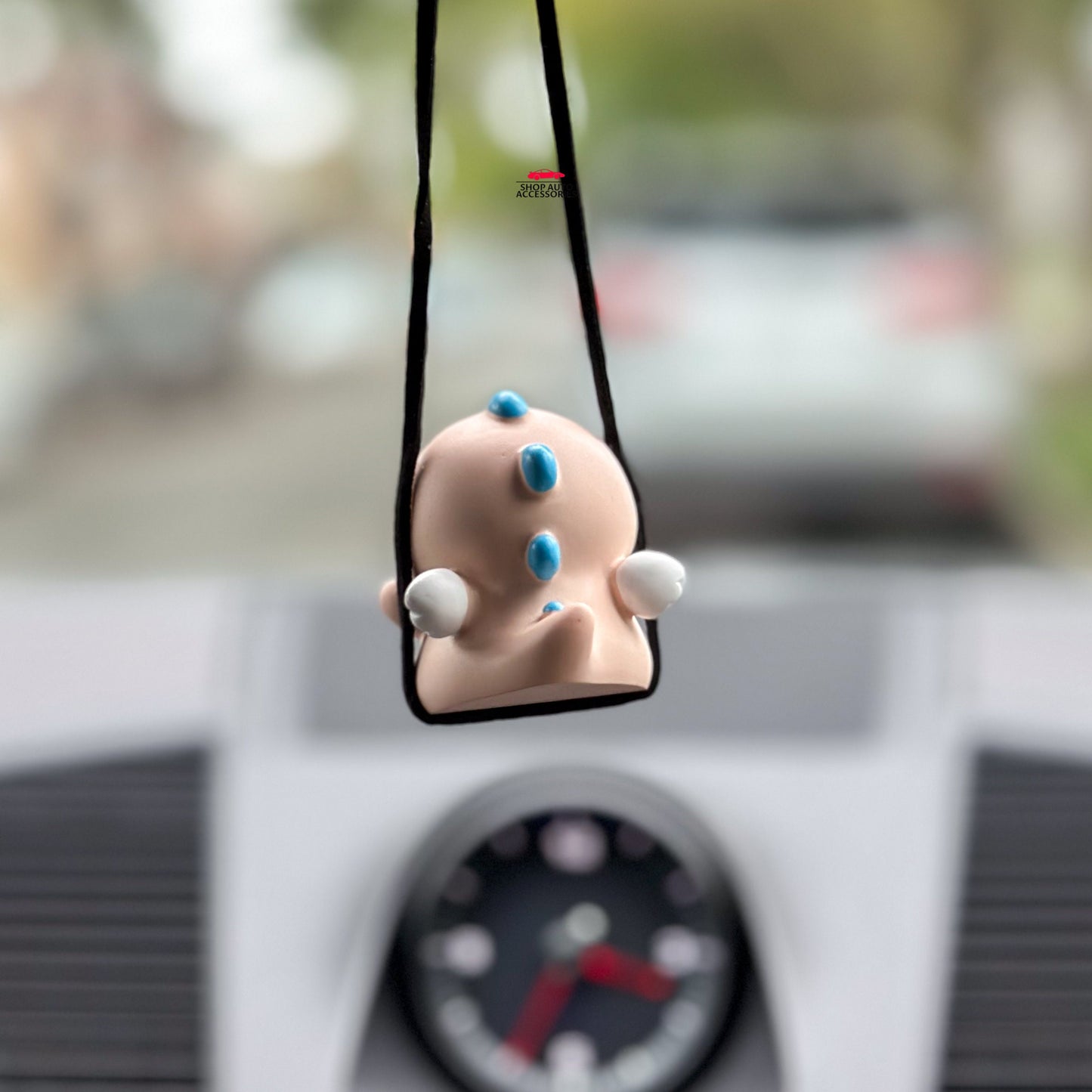 Cute Swinging Dragon Car Mirror Hanging Accessory | Little Dragon Car Swing Ornament | Unique Car Accessory Gift | New Car Gift