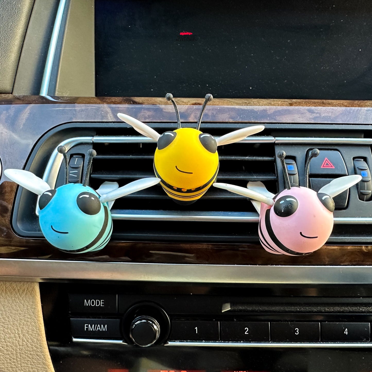 Cute Buzzing Flying Bumblebee Air Vent Clip | Bumblebee Insect Air Freshener Clip | Cute Car Accessories | New Car Gift
