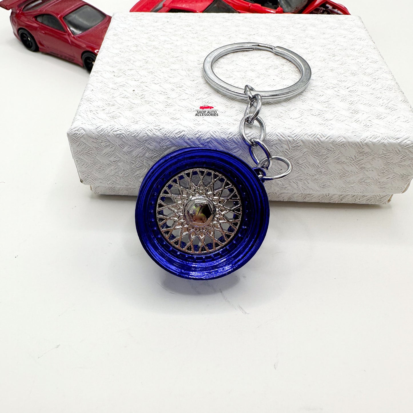 3D JDM BBS Style Wheel Tire Rim Keychain | Car Guy Gift | Boyfriend Gift | Keychain Accessory For Him | Car Decor | New Car Gift