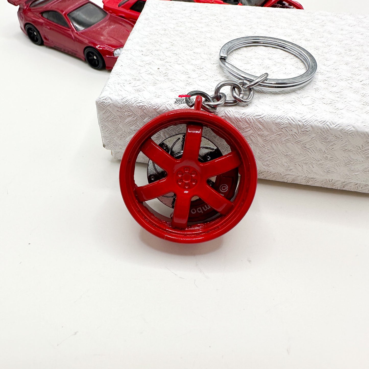 3D JDM TE37 Style Wheel Tire Rim Keychain | Car Guy Gift | Boyfriend Gift | Car Accessory | Keychain Accessory For Him | New Car Gift