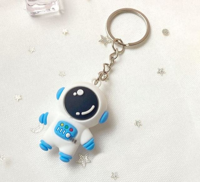 Cute Cartoon K-POP Astronaut Keychain Lanyard | KPOP Accessory | Unique Car Accessory Gift | Car Charm | New Car Gift