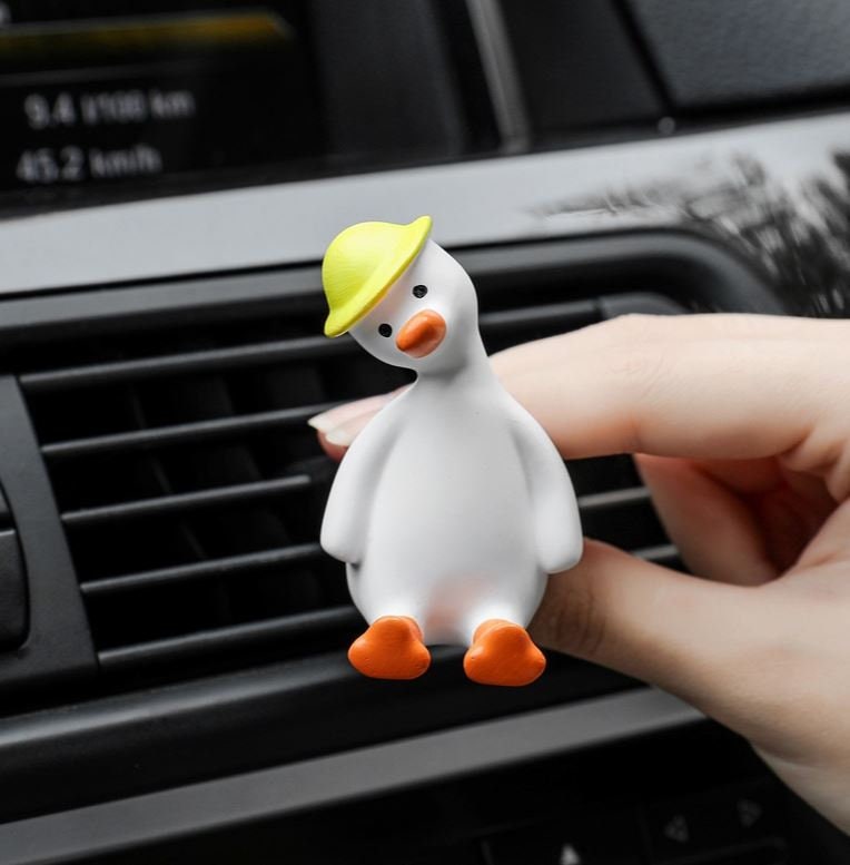 Cute Duck for Car Air Vent | Air Vent Car Accessories | Air Freshener Clip | Cute Air Fresheners | Valentine's Day Gift