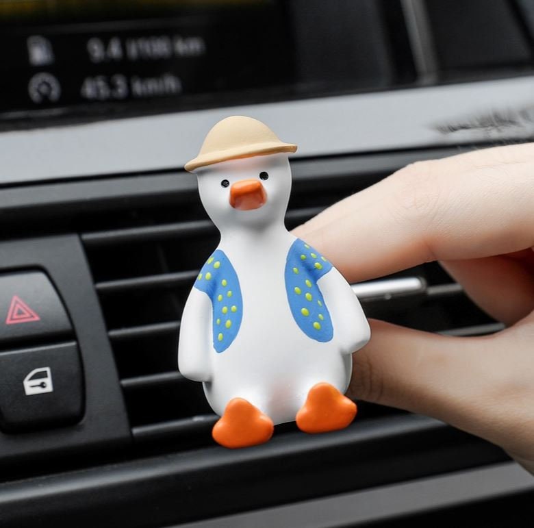 Cute Duck for Car Air Vent | Air Vent Car Accessories | Air Freshener Clip | Cute Air Fresheners | Valentine's Day Gift