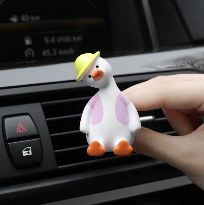 Cute Duck for Car Air Vent | Air Vent Car Accessories | Air Freshener Clip | Cute Air Fresheners | Valentine's Day Gift