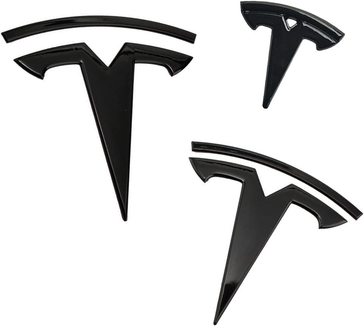 Model 3/Y Carbon Fiber Emblem Cover (3 Pack) | Car Guy Gift | New Car Gift | Car Accessory | Car Decor | New Car Gift