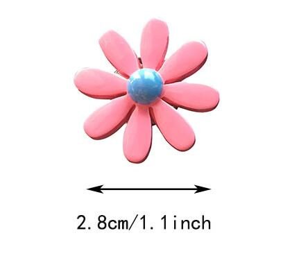 Set of 4 Cute Chrysanthemum Flower Air Vent Clip | Air Freshener Clip | Flower Accessories | Cute Air Fresheners
