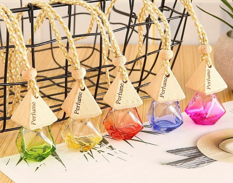 Cute Minimal Boho Style Car Hanging Perfume Diffuser | Car Air Freshener Accessories | Cute Air Fresheners | New Car Gift