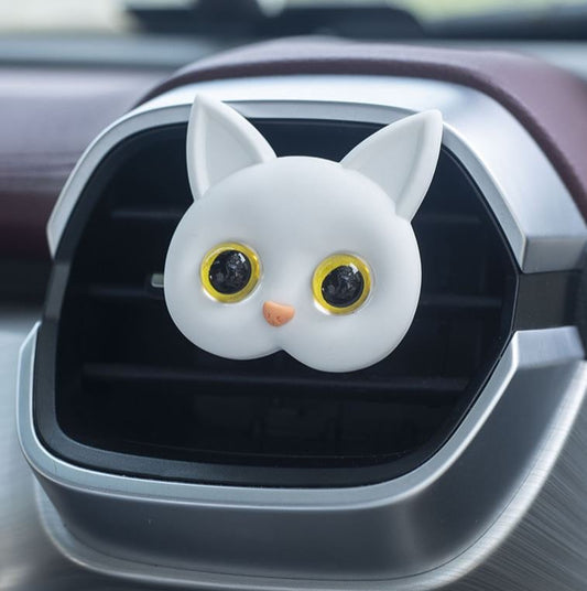 Cute Kitty Cat Air Vent Clip | Air Freshener Clip | Cute Car Accessories | New Car Gift