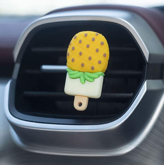 Cute Summer Fruity Animal Ice Cream Air Vent Clip | Air Freshener Clip | Cute Car Accessories | New Car Gift