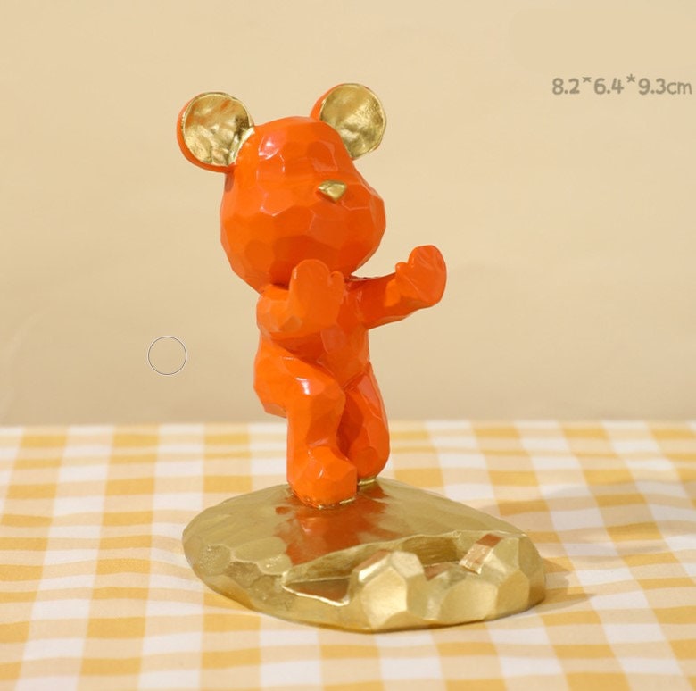 Adorable Bear Phone Holder Stand for iPhone and Android | Cute Bear Design | Phone Accessories and Gifts | New Car Gift