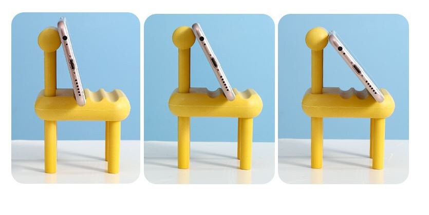 Cute Mini Chair Phone Holder Stand | Cellphone Holder | Desktop Organizers | Aesthetic PC Office Setup | New Car Gift