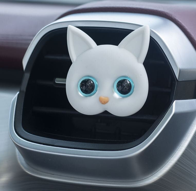 Cute Kitty Cat Air Vent Clip | Air Freshener Clip | Cute Car Accessories | New Car Gift