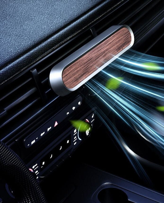 Minimalist Wood Perfume Diffuser Aromatherapy Car Air Vent Clip | Wood Air Freshener Clip | Premium Car Accessories | New Car Gift