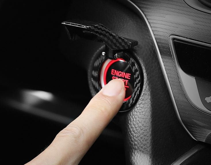 Lambo Fighter Jet Style Flip Up Ignition Cover | Start Stop Button Cover | Unique Car Modifications | Car Guy Gift | New Car Gift