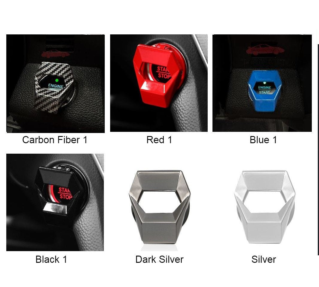 Lambo Fighter Jet Style Flip Up Ignition Cover | Start Stop Button Cover | Unique Car Modifications | Car Guy Gift | New Car Gift