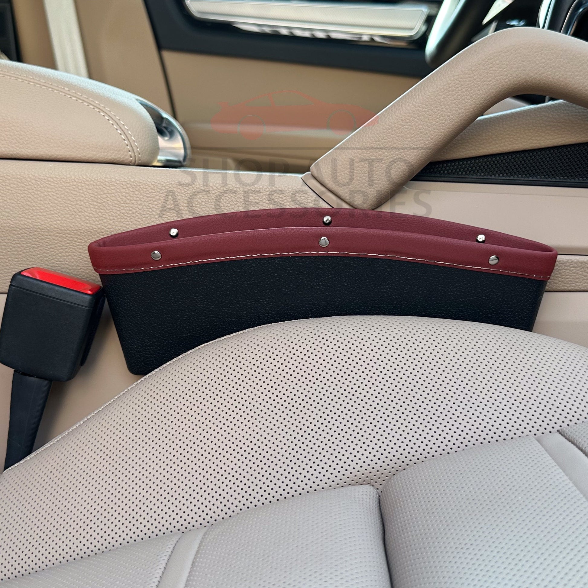 Small Car Gap Storage Box | Simple Car Organizer | Slit Storage Box | Cute Seat Gap Storage | Car Wallet Phone Holder | New Car Gift