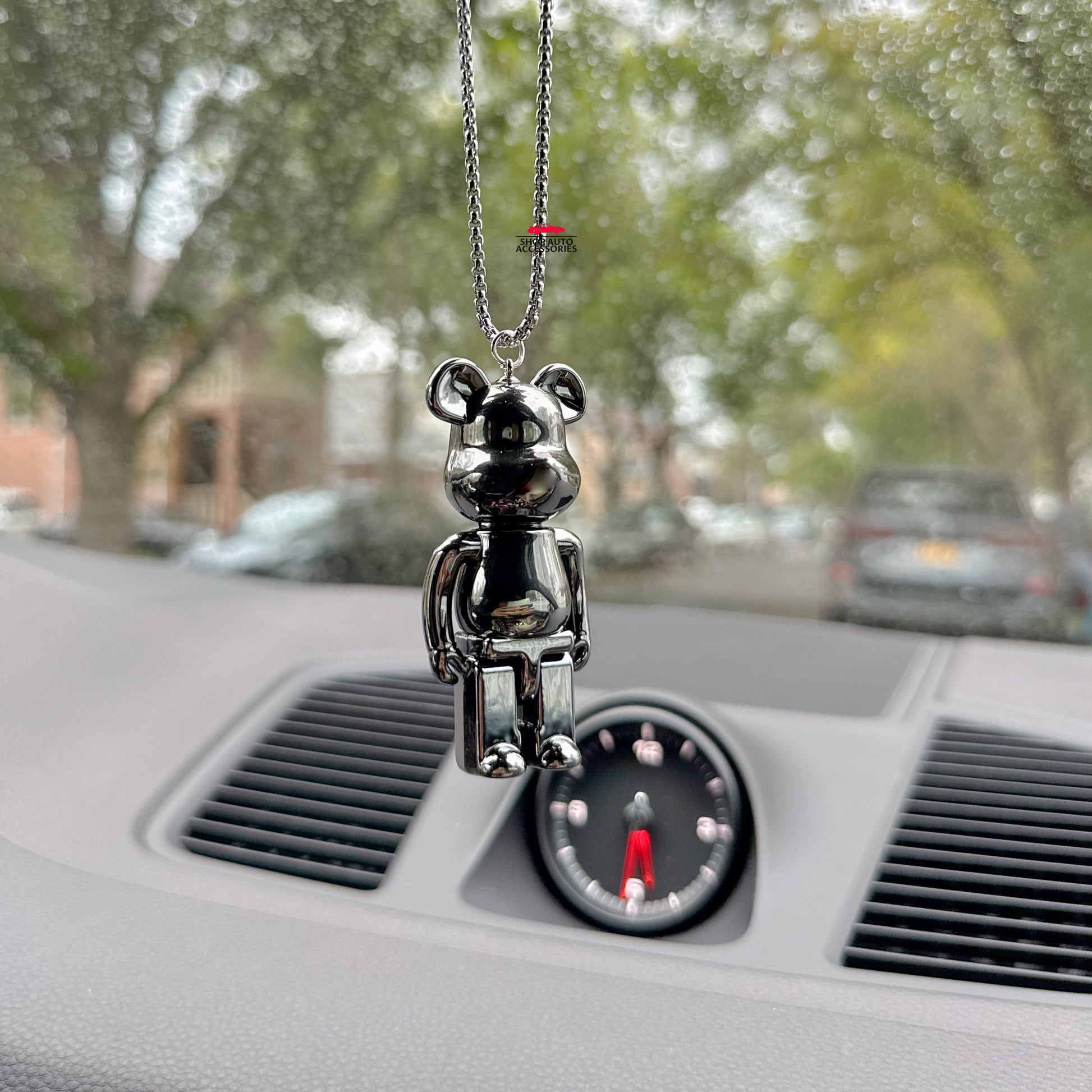 Hypebeast Sneakerhead Car Mirror Hanging Bear Accessory | Hypebeast Accessory | Unique Car Accessory Gift | Car Charm | New Car Gift