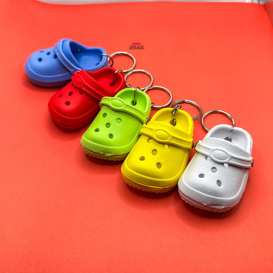 Mini Croc Shoe Keychain | Mini Sandal Keychain | Unique Car Accessory Gift | Car Charm | New Car Gift