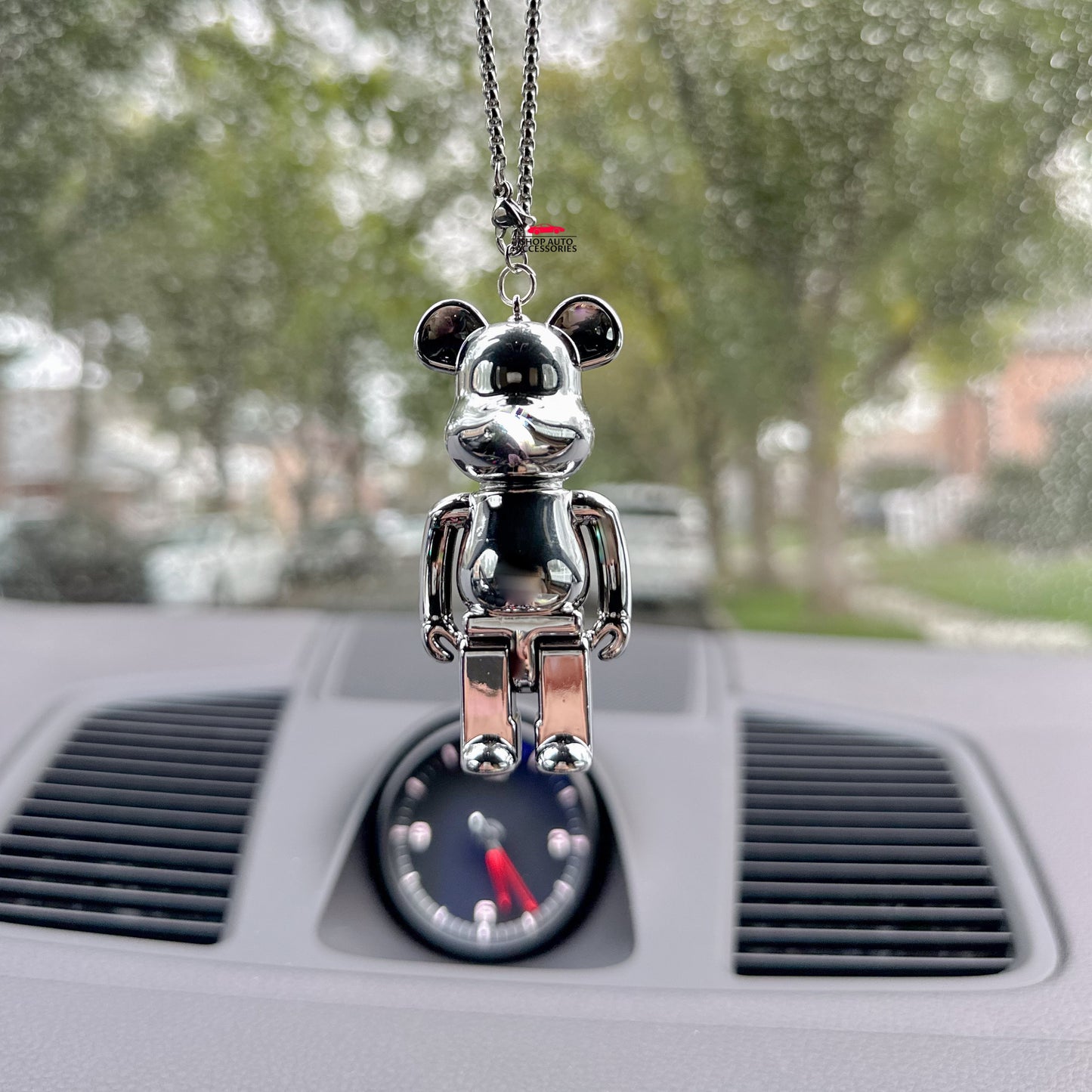 Hypebeast Sneakerhead Car Mirror Hanging Bear Accessory | Hypebeast Accessory | Unique Car Accessory Gift | Car Charm | New Car Gift