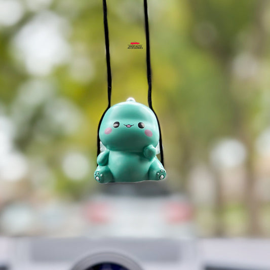 Cute Swinging Dragon Car Mirror Hanging Accessory | Little Dragon Car Swing Ornament | Unique Car Accessory Gift | New Car Gift