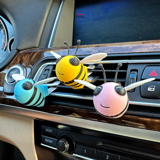 Cute Buzzing Flying Bumblebee Air Vent Clip | Bumblebee Insect Air Freshener Clip | Cute Car Accessories | New Car Gift